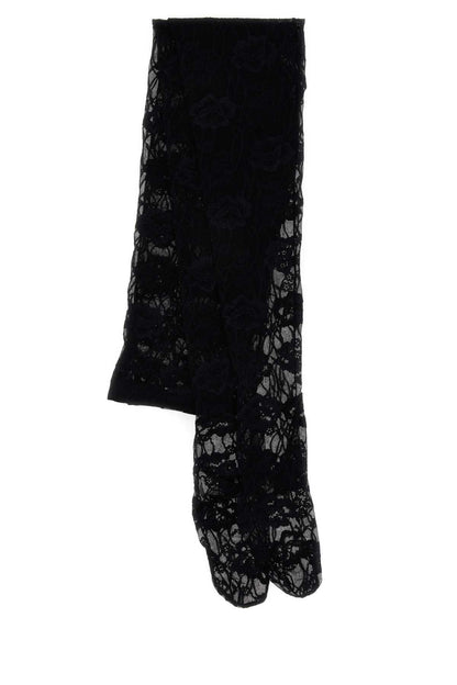 Saint Laurent Women Black Lace Collant by Luosophy
