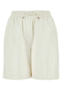 Loewe Women White Leather Shorts by Luosophy