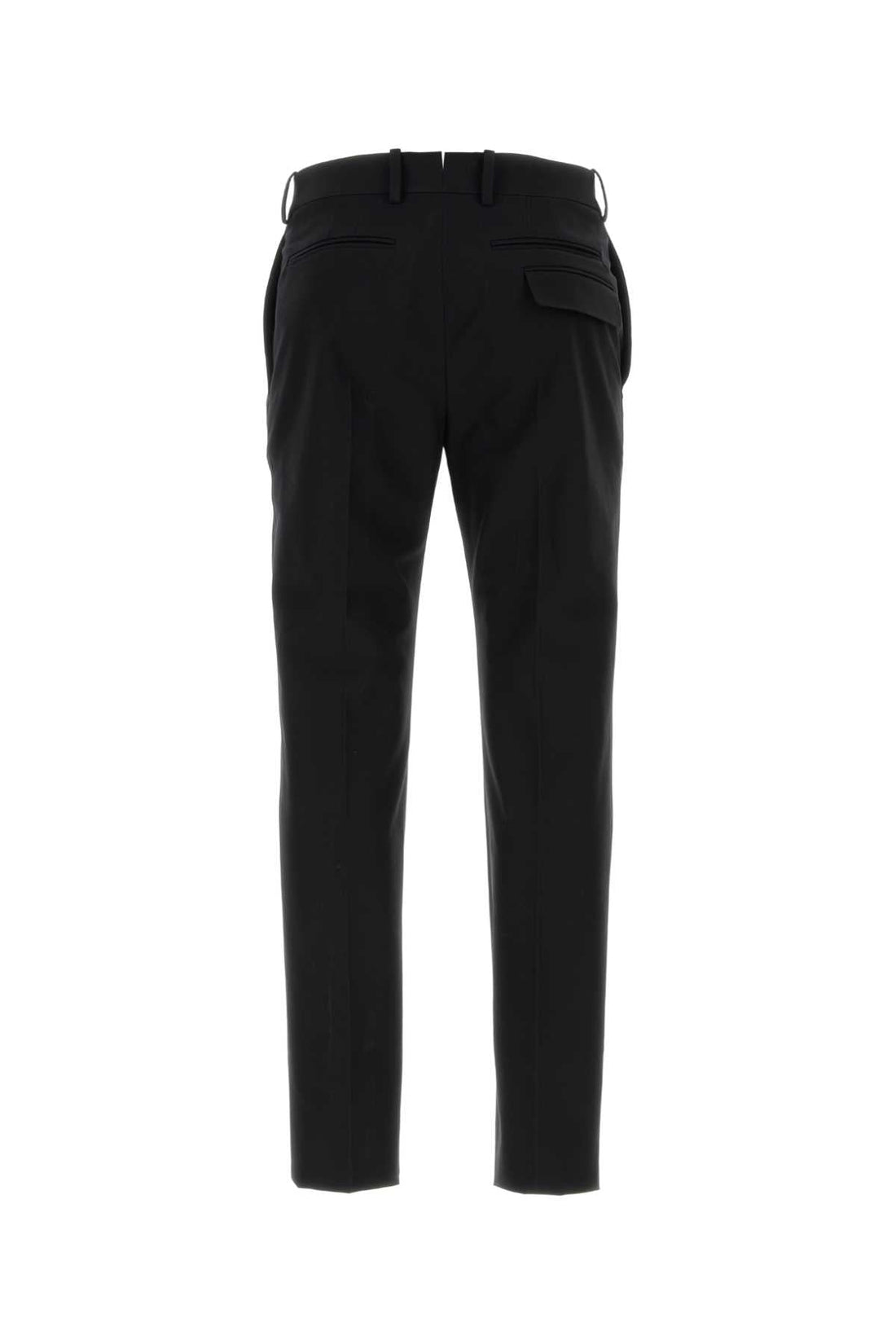 Alexander Mcqueen Men Black Cotton Pant by Luosophy