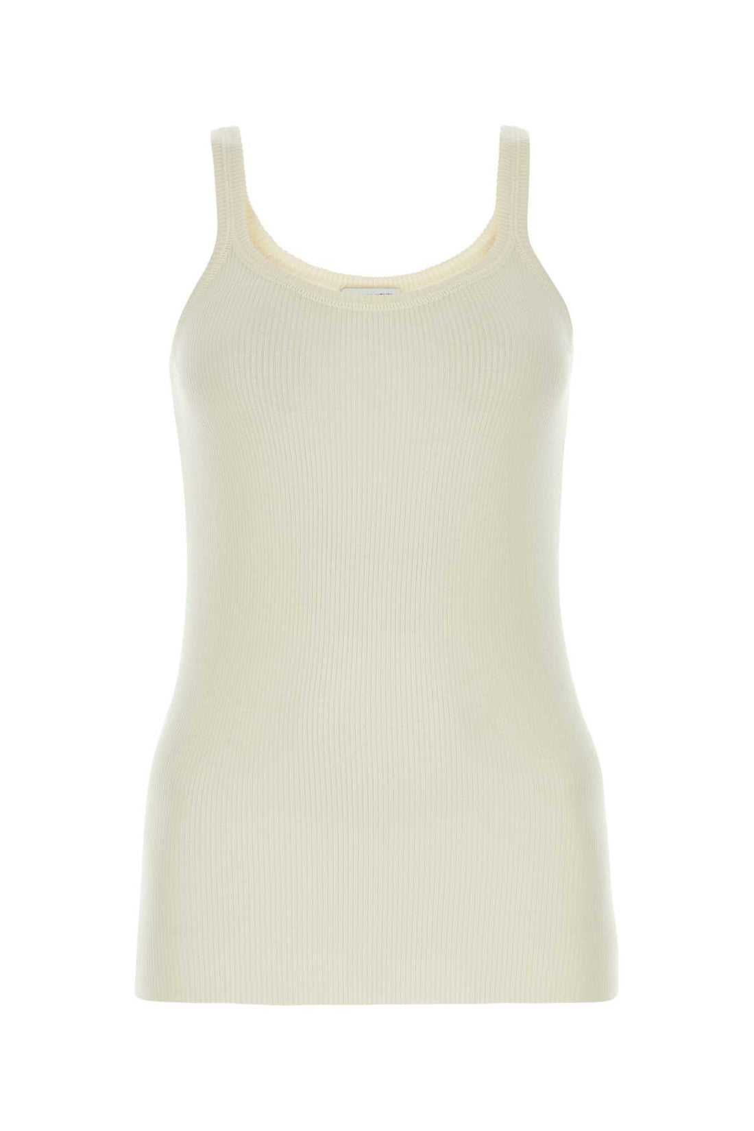 Bottega Veneta Women Ivory Wool Tank Top by Luosophy