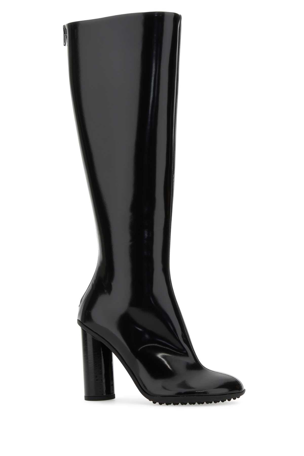 Bottega Veneta Women Black Leather Atomic Boots by Luosophy