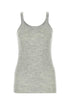 Bottega Veneta Women Melange Grey Wool Tank Top by Luosophy