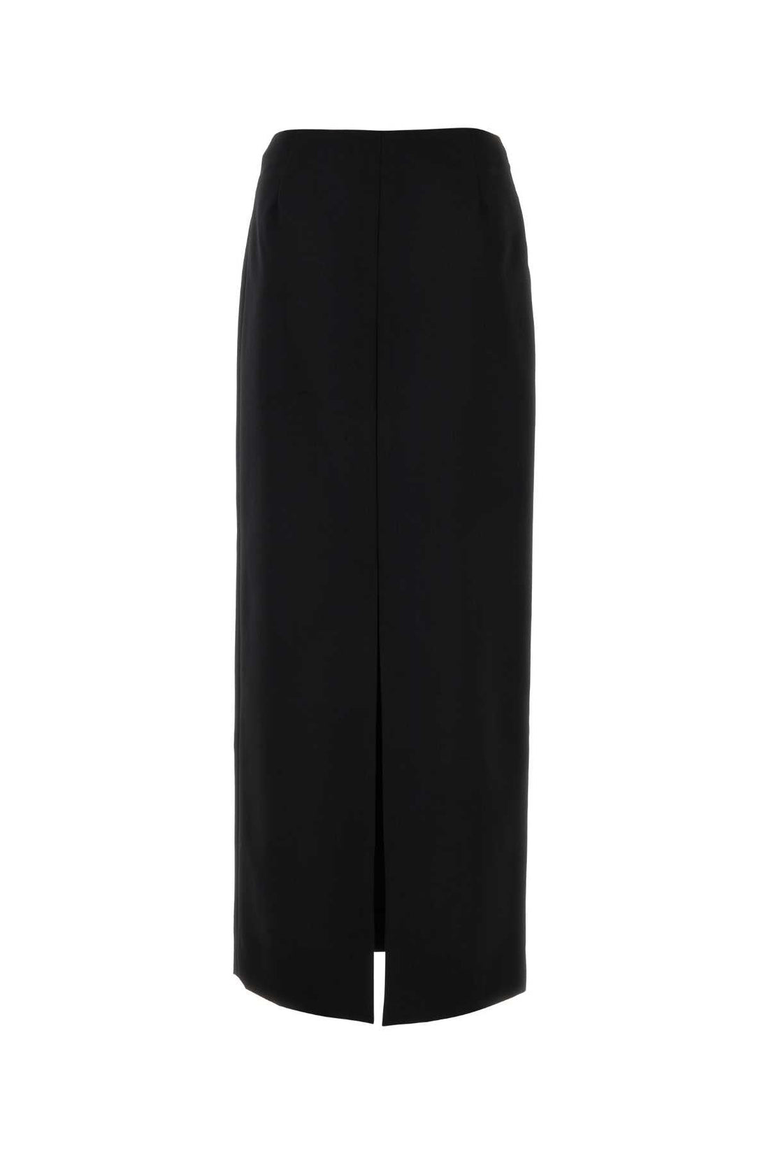Givenchy Women Black Wool Blend Skirt  DestGlow