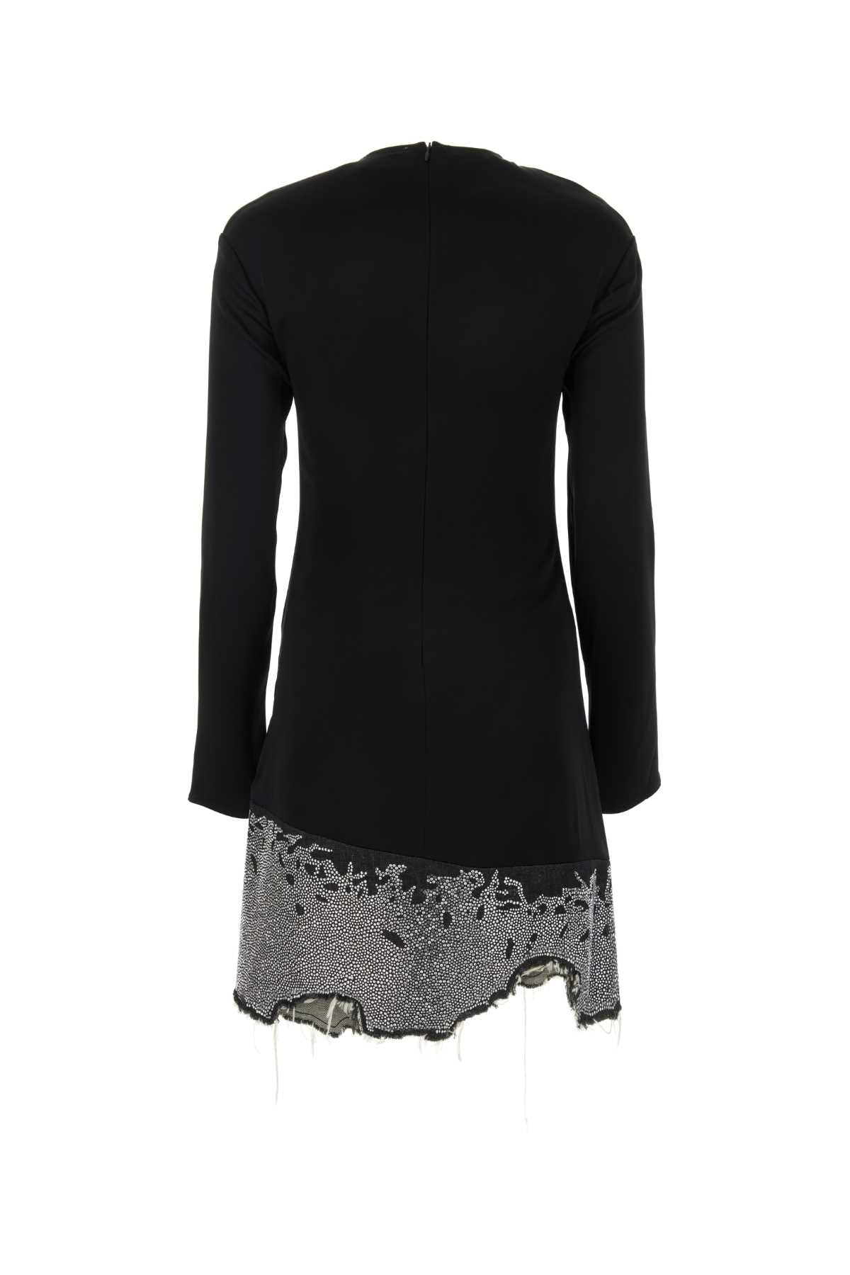Jw Anderson Women Black Triacetate Blend Dress by Luosophy