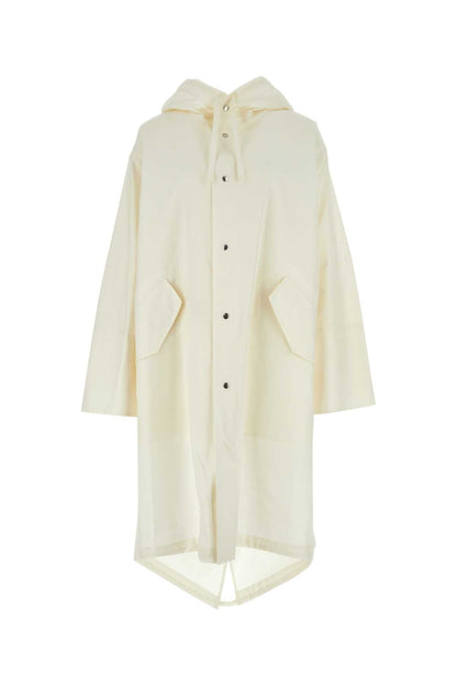 Jil Sander Women Ivory Cotton Parka by Luosophy