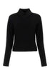 Jil Sander Women Black Wool Blend Sweater by Luosophy