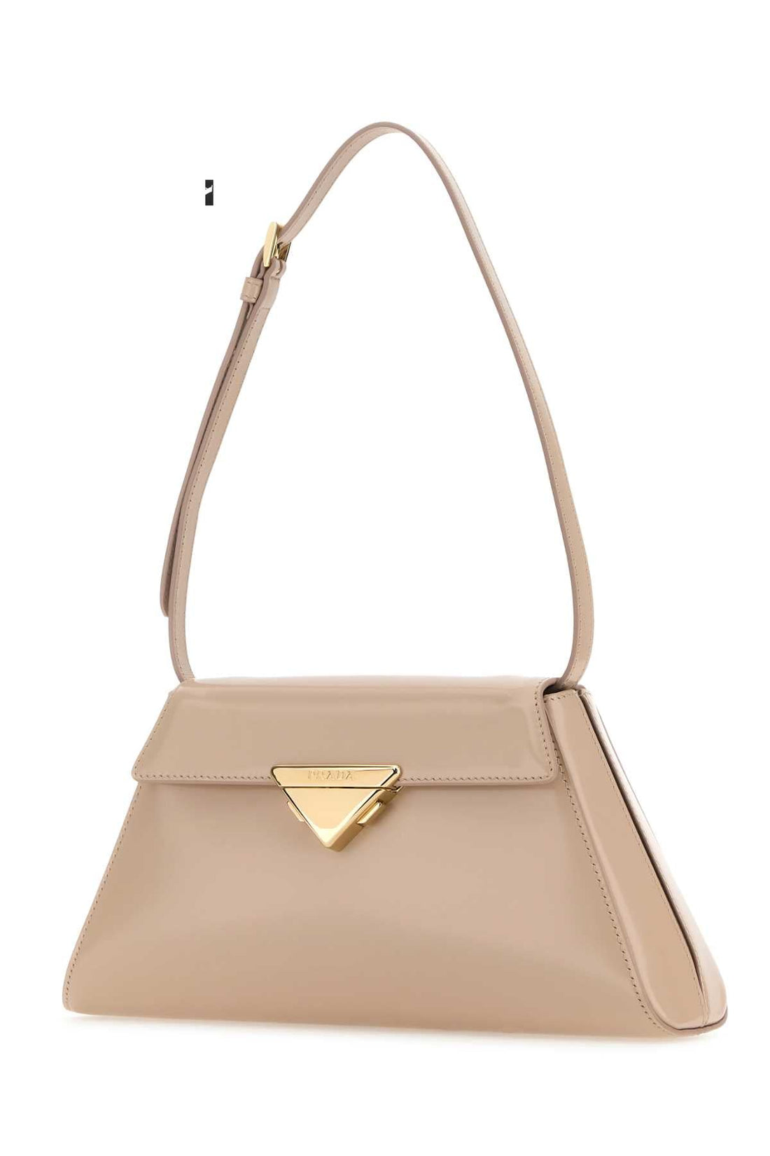 Prada Women Powder Pink Leather Shoulder Bag by Luosophy