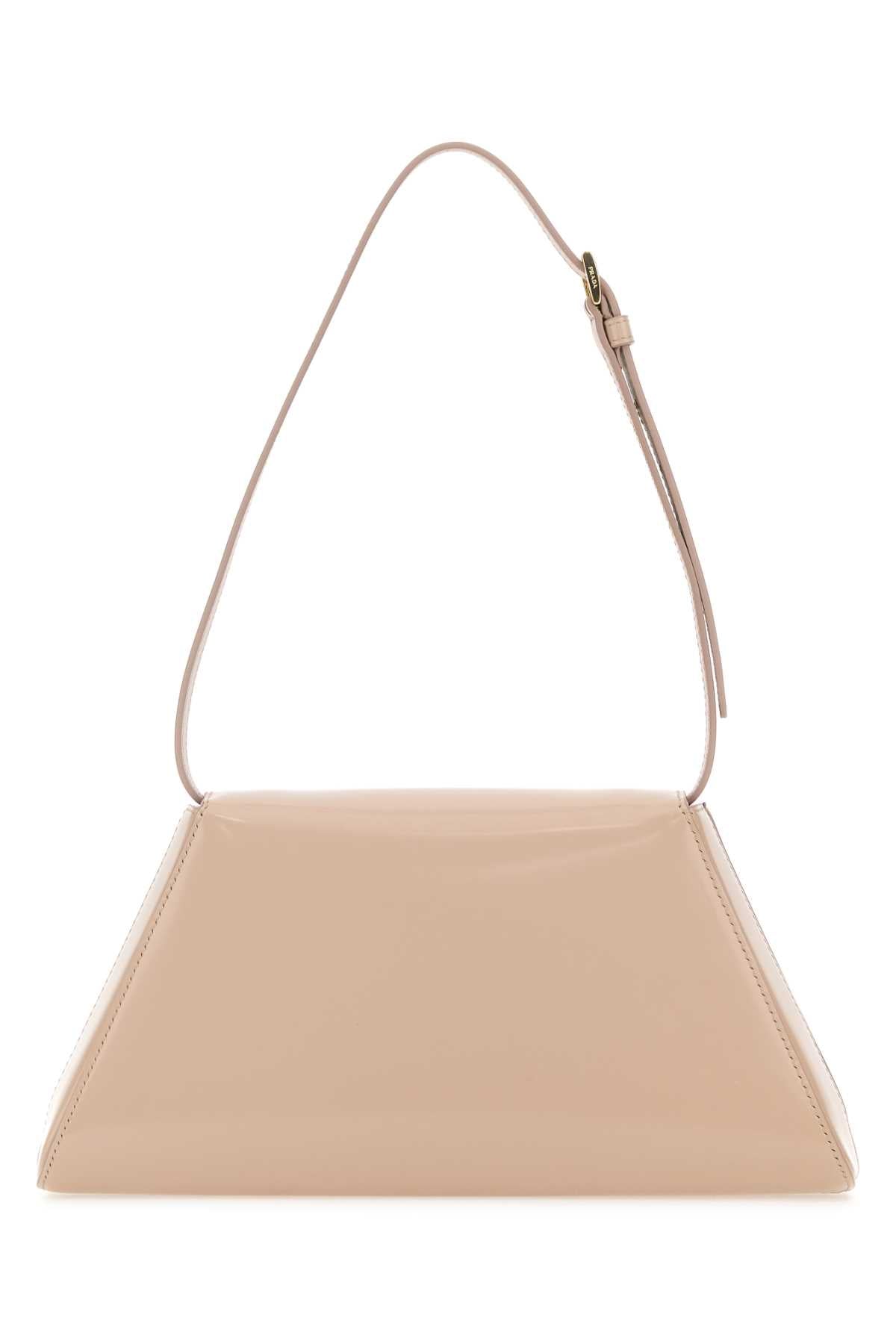 Prada Women Powder Pink Leather Shoulder Bag by Luosophy