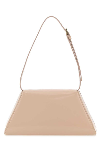 Prada Women Powder Pink Leather Shoulder Bag by Luosophy