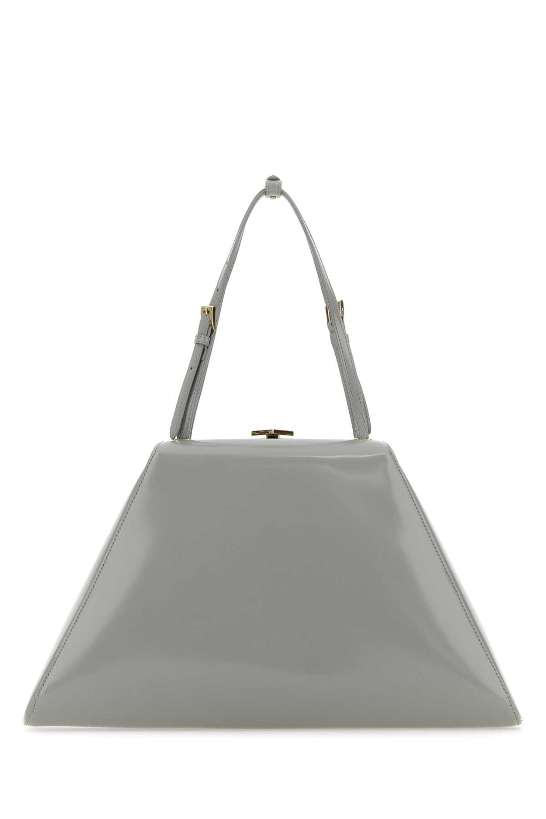 Prada Women Light Grey Leather Handbag by Luosophy