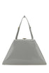 Prada Women Light Grey Leather Handbag by Luosophy