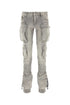The Attico Women Grey Denim Jeans by Luosophy