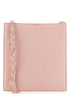 Jil Sander Women Pink Leather Tangle Shoulder Bag by Luosophy