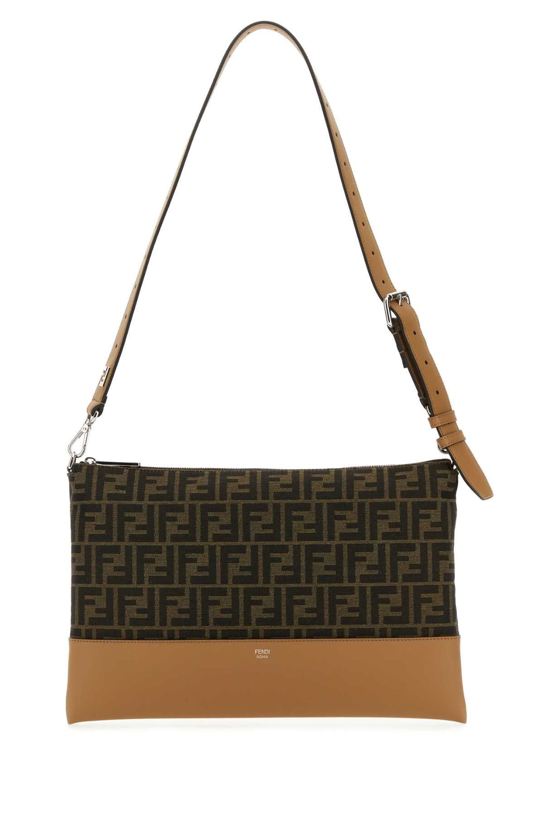 Fendi Men Embroidered Jacquard Crossbody Bag by Luosophy