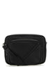 Fendi Men Black Leather Camera Case Duo Fendi Crossbody Bag by Luosophy