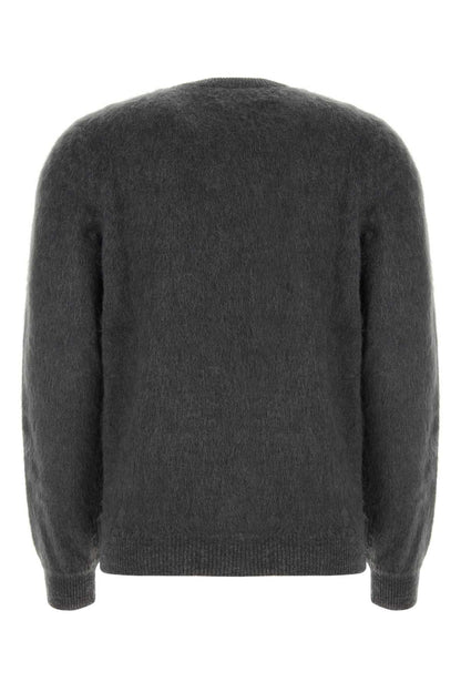 Fendi Men Embroidered Wool Blend Sweater by Luosophy