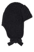 Fendi Men Melange Graphite Wool Beanie Hat by Luosophy