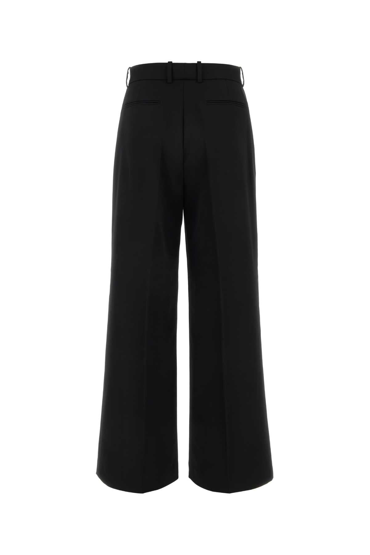 Lanvin Women Black Wool Pant by Luosophy