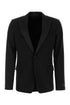 Lanvin Men Black Wool Blazer by Luosophy