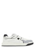 Valentino Garavani Men Multicolor Nappa Leather One Stud Sneakers by Luosophy