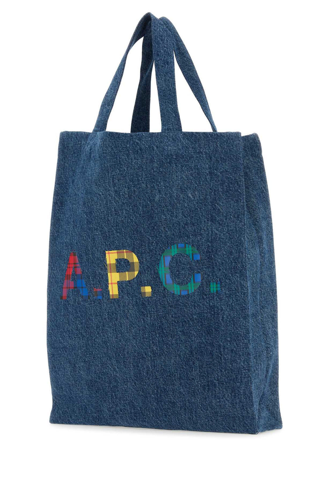 A.P.C. Women Denim Mini Lou Shopping Bag by Luosophy