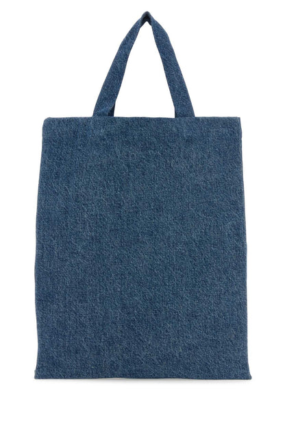 A.P.C. Women Denim Mini Lou Shopping Bag by Luosophy