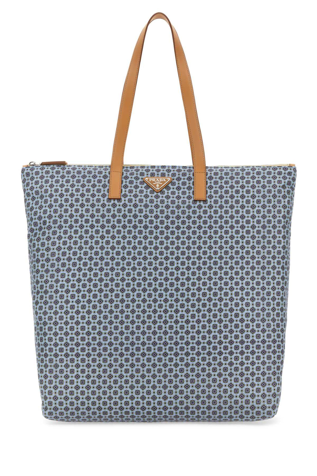 Prada Men Printed Re-Nylon Shopping Bag by Luosophy
