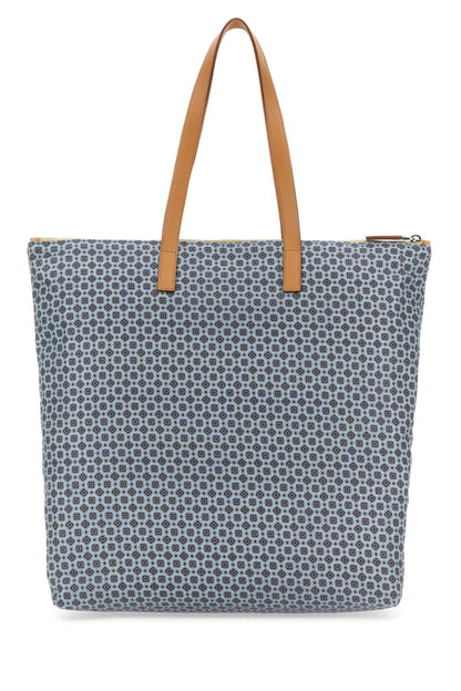Prada Men Printed Re-Nylon Shopping Bag by Luosophy