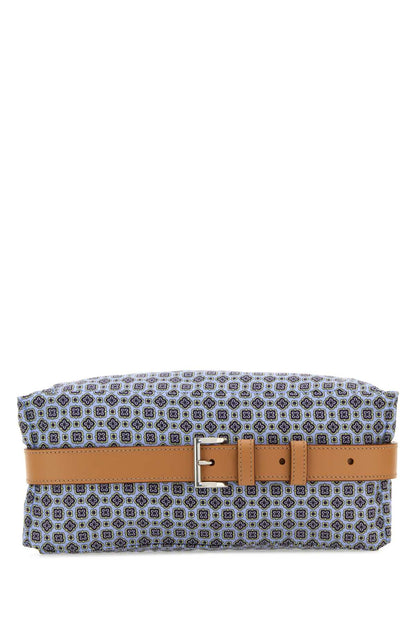 Prada Men Printed Re-Nylon Belt Bag by Luosophy