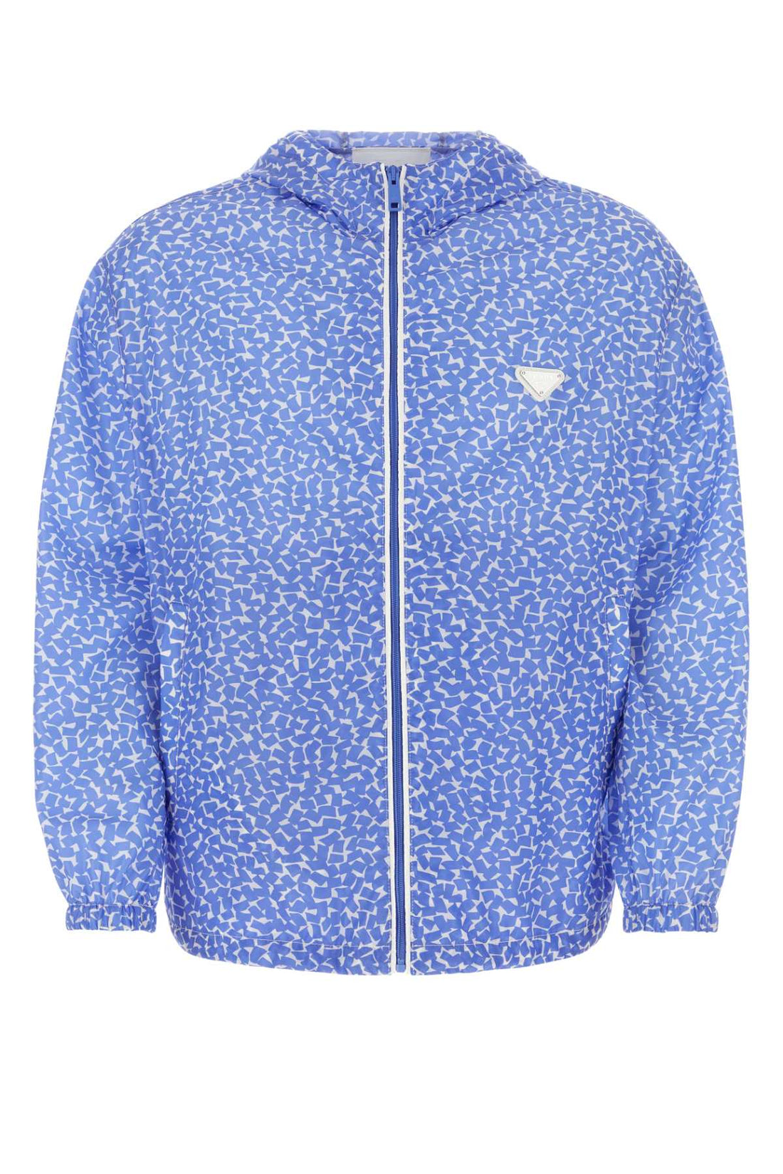 Prada Men Printed Re-Nylon Windbreaker