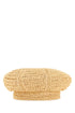Prada Women Beige Rafia Baker Boy Hat by Luosophy