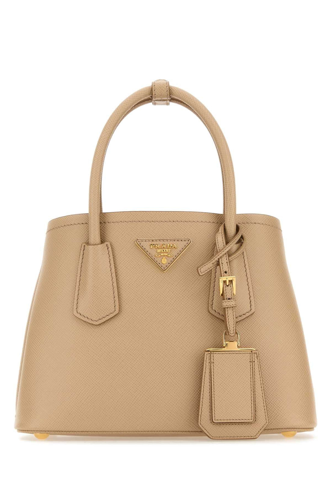 Prada Women Sand Leather Handbag by Luosophy