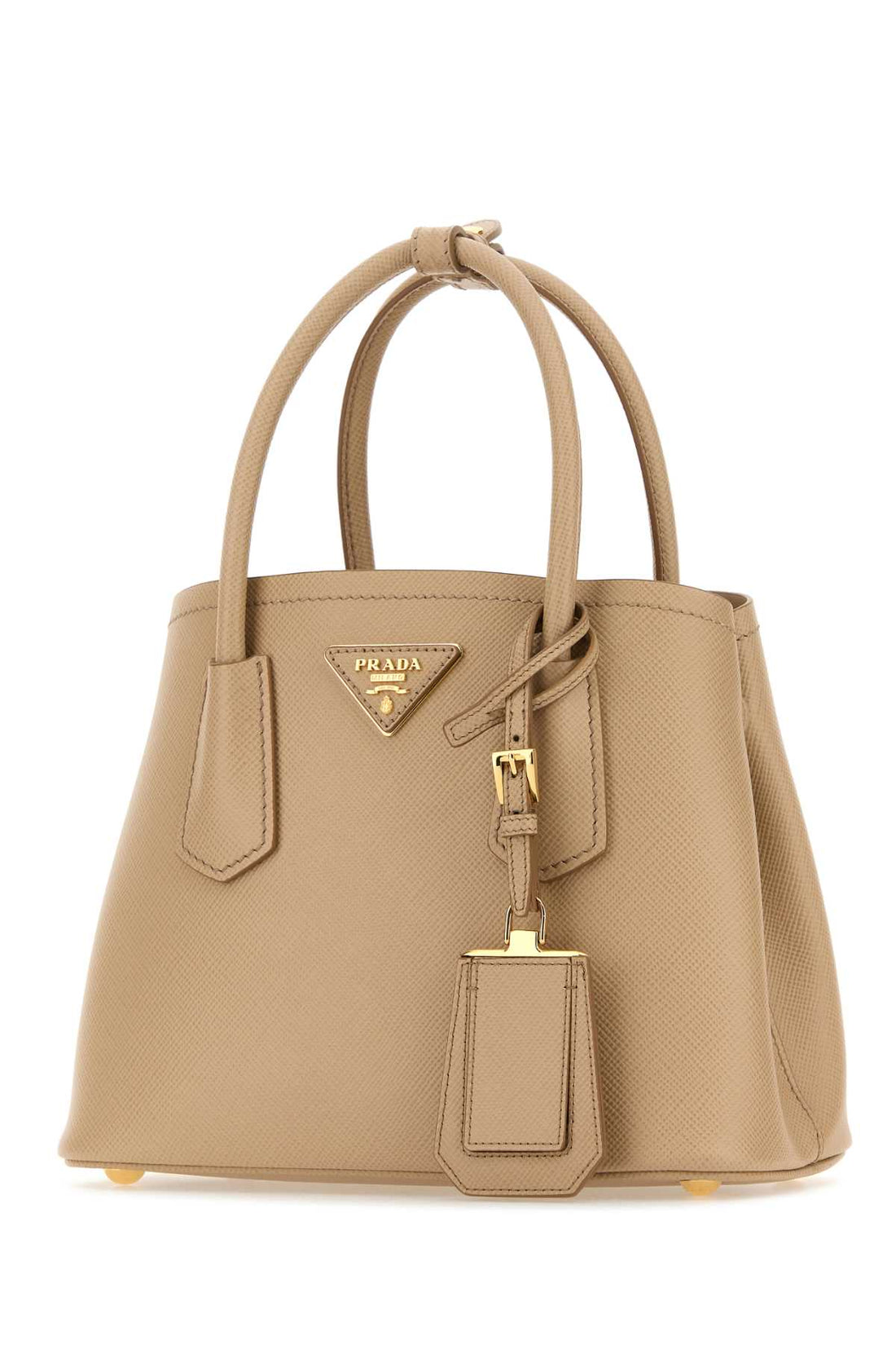 Prada Women Sand Leather Handbag by Luosophy