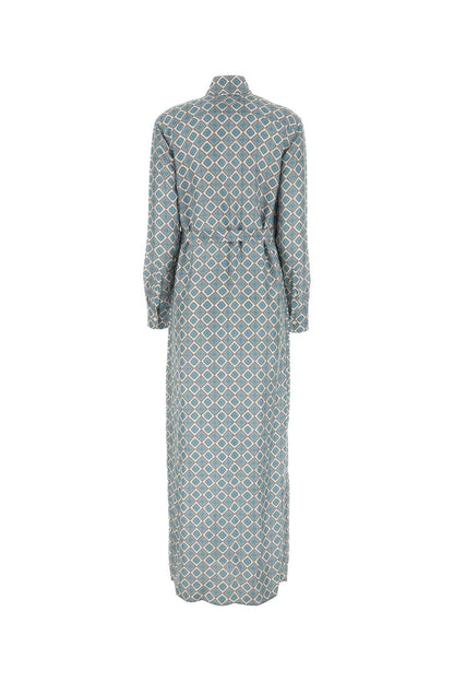 Prada Women Printed Silk Shirt Dress by Luosophy
