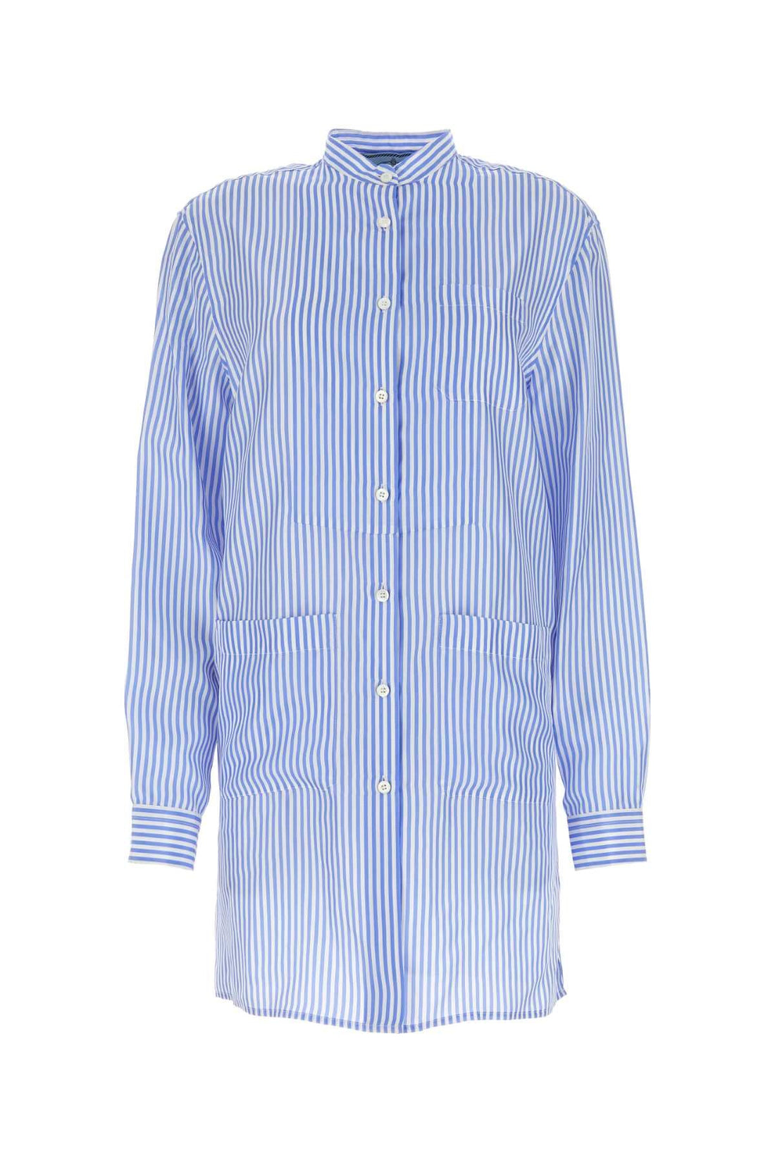 Prada Women Printed Silk Shirt by Luosophy