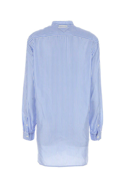Prada Women Printed Silk Shirt 