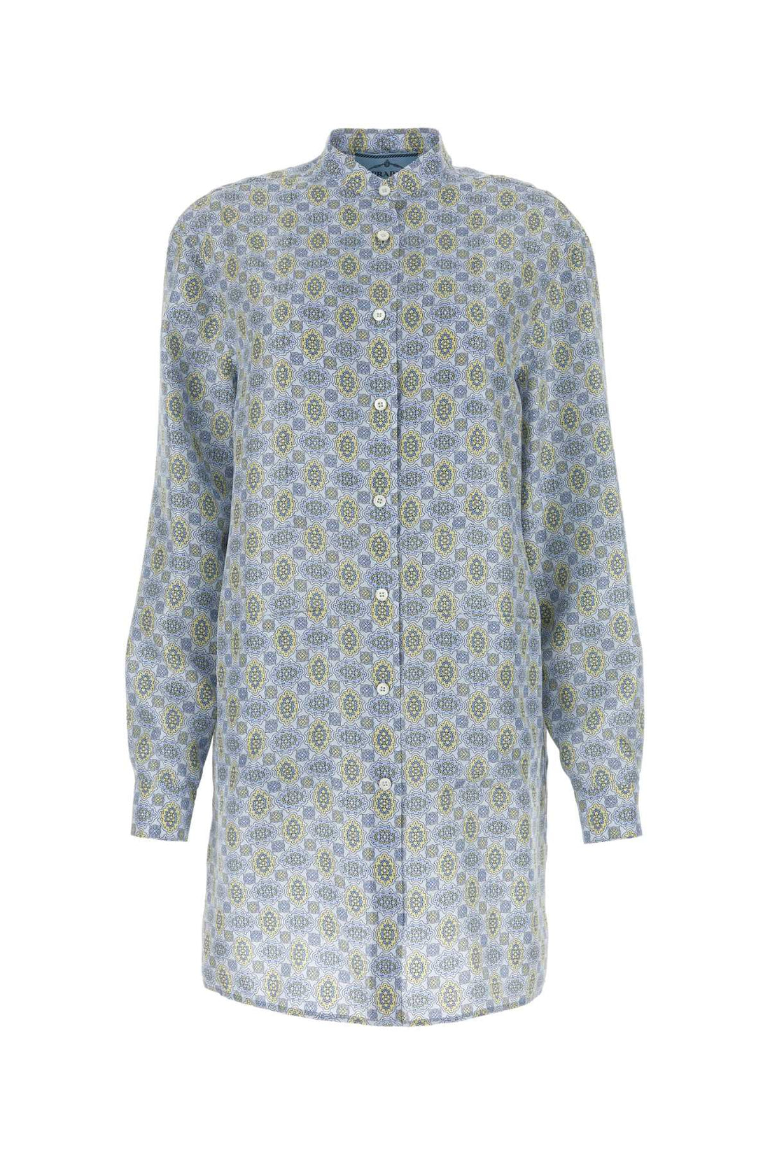 Prada Women Printed Silk Shirt Dress by Luosophy