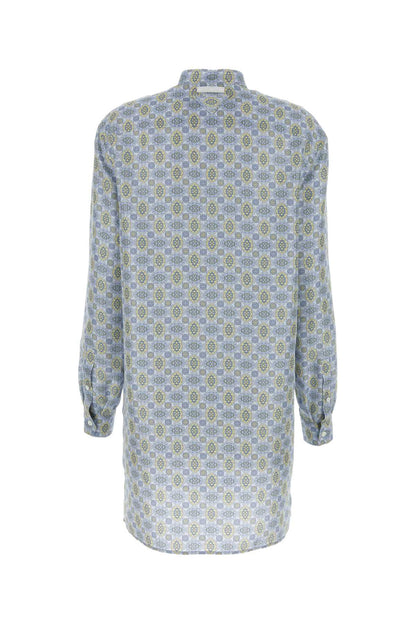Prada Women Printed Silk Shirt Dress by Luosophy