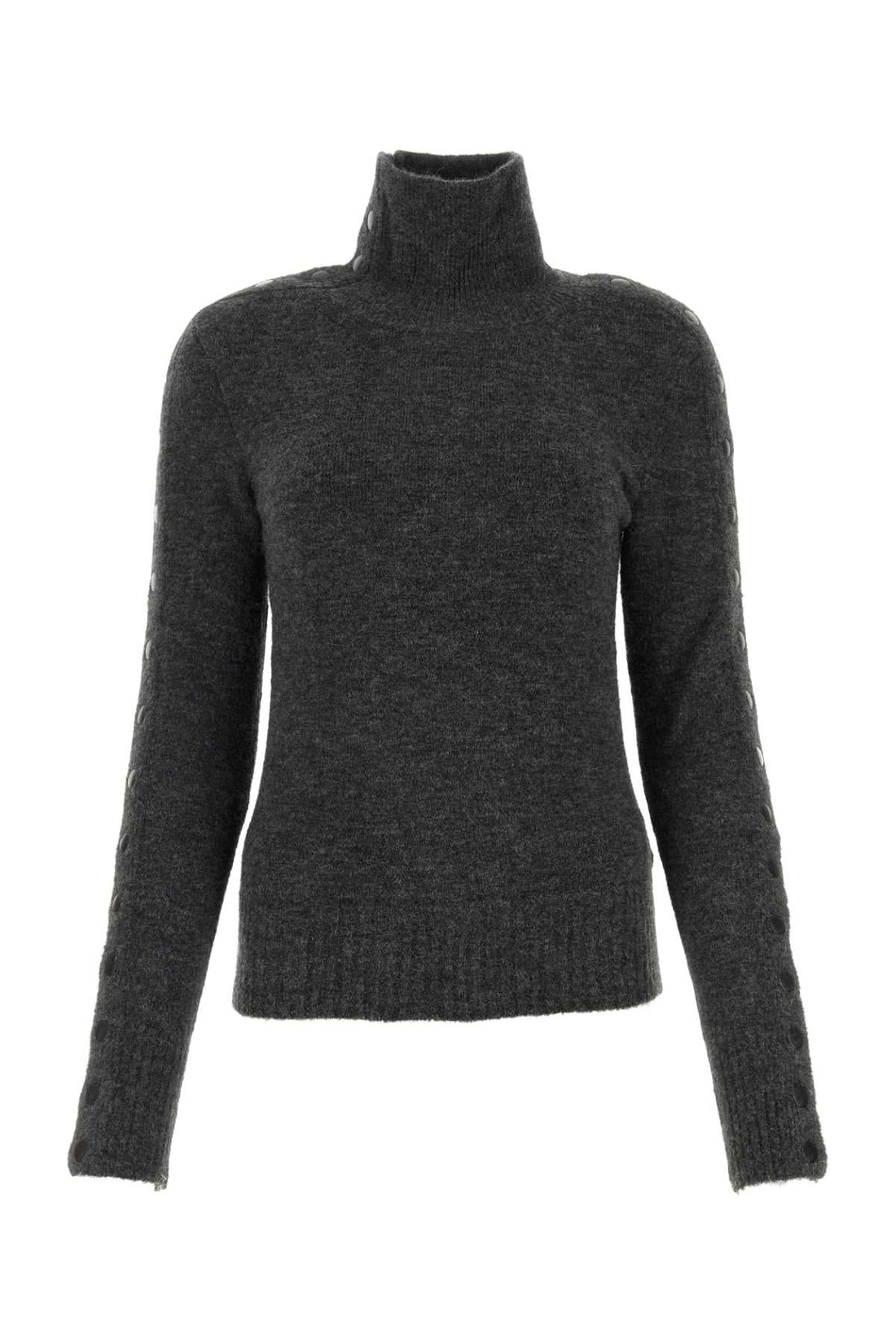 Isabel Marant Women Anthracite Nylon Blend Malo Sweater