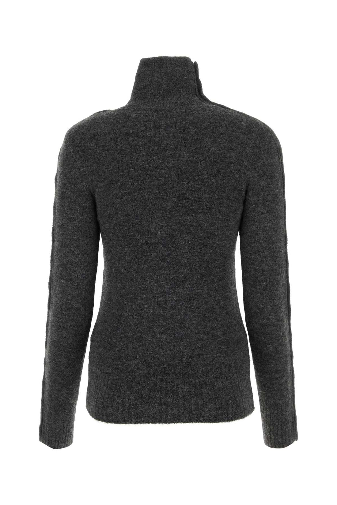 Isabel Marant Women Anthracite Nylon Blend Malo Sweater by Luosophy