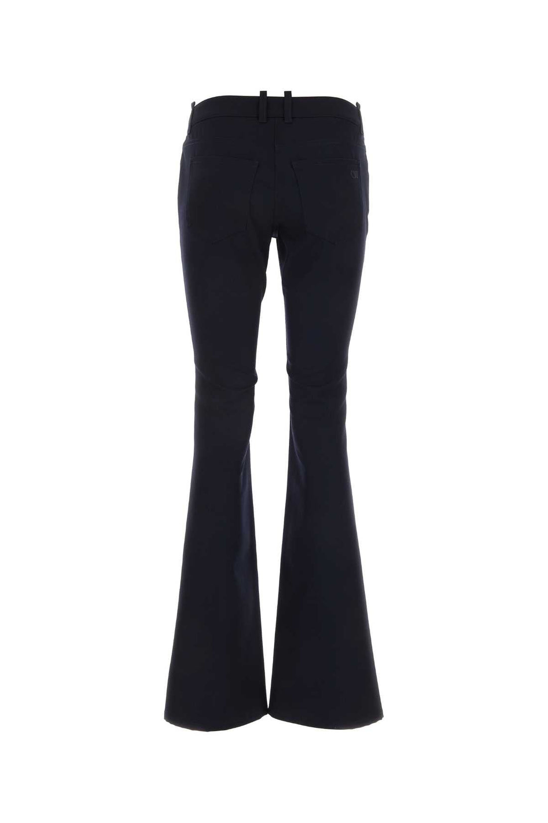 Off White Women Midnight Blue Wool Pant by Luosophy