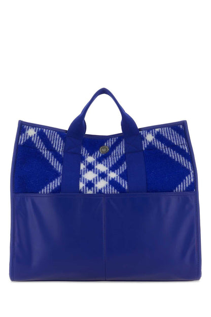 Burberry Men Embroidered Fabric Knight Shopping Bag by Luosophy