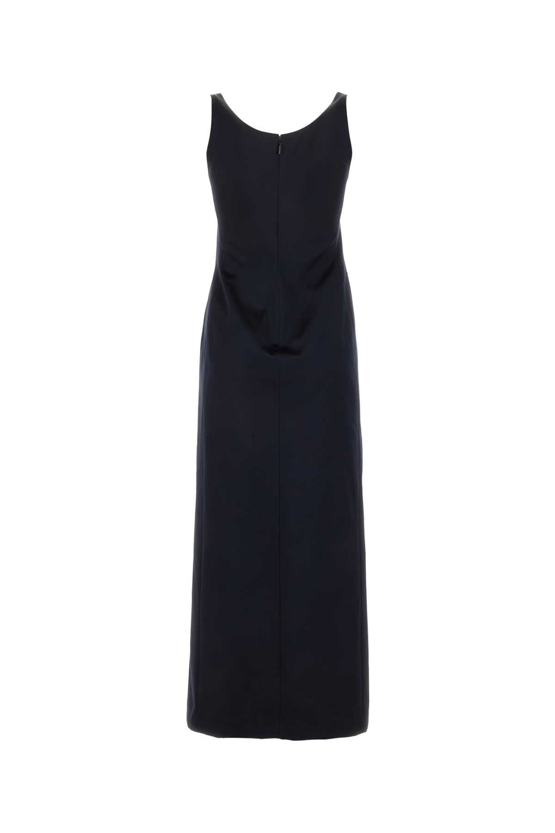 Fendi Women Midnight Blue Satin Dress by Luosophy