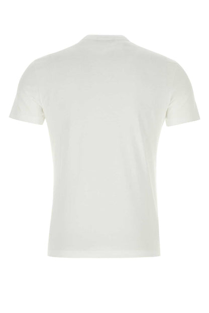 Versace Men White Cotton T-Shirt by Luosophy