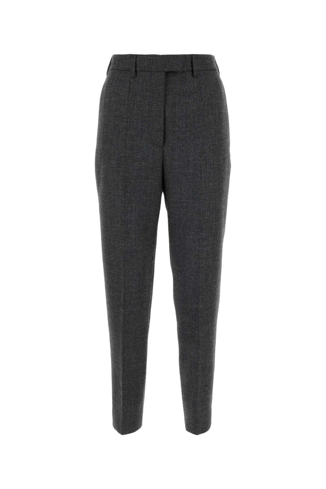 Prada Women Dark Grey Wool Pant by Luosophy
