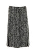 Lanvin Women Two-Tone Boucle Skirt by Luosophy