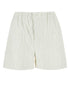 Bottega Veneta Women Printed Leather Shorts by Luosophy