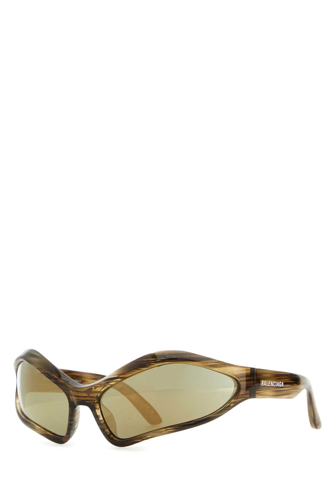 Balenciaga Men Multicolor Acetate Fennec Oval Sunglasses by Luosophy