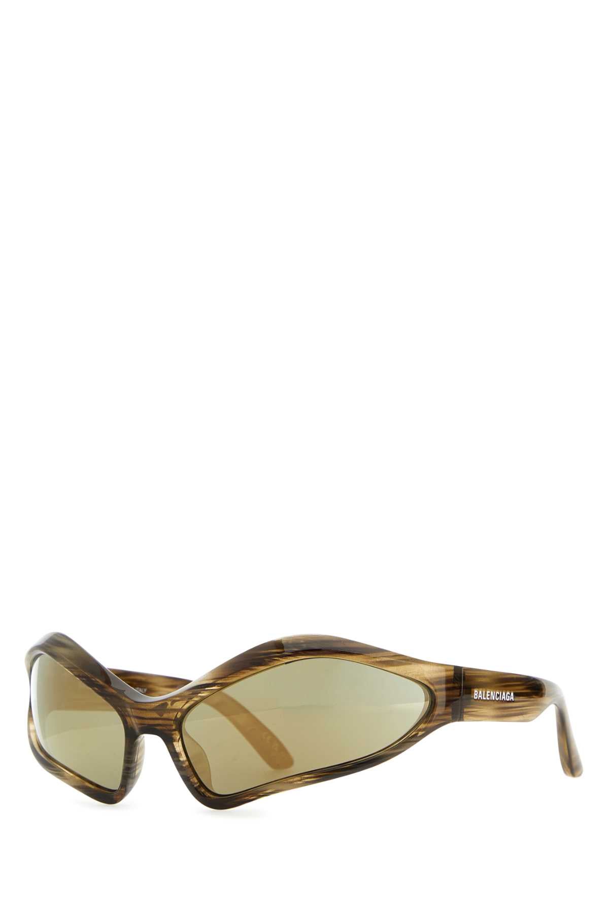 Balenciaga Men Multicolor Acetate Fennec Oval Sunglasses by Luosophy