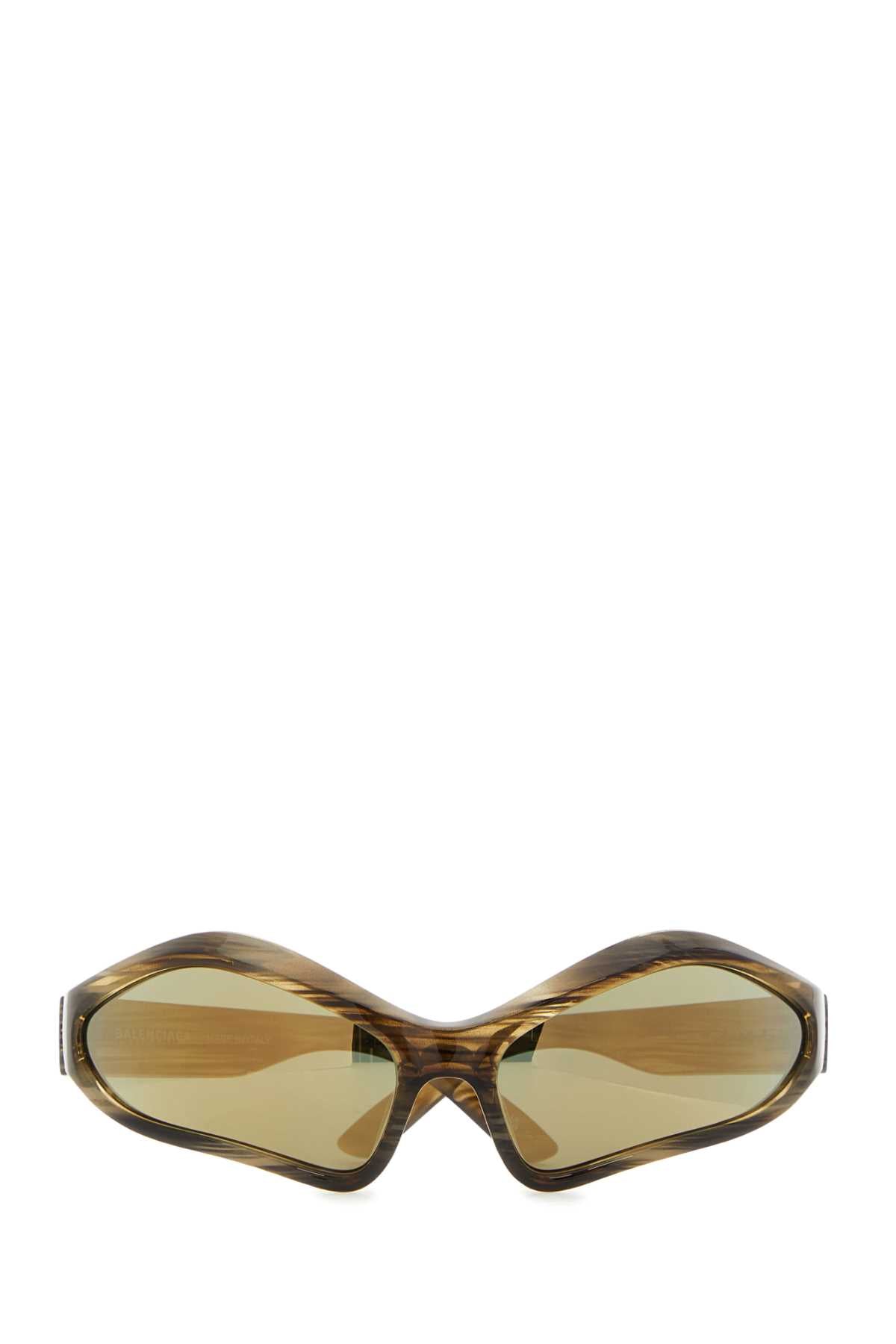 Balenciaga Men Multicolor Acetate Fennec Oval Sunglasses by Luosophy
